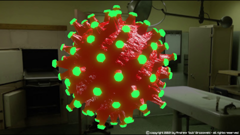 Scintillating CoVi image